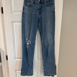 GAP Women's Straight Leg Blue Jeans